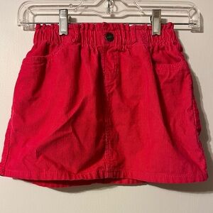 Girls Carter’s Pink Corduroy Skirt